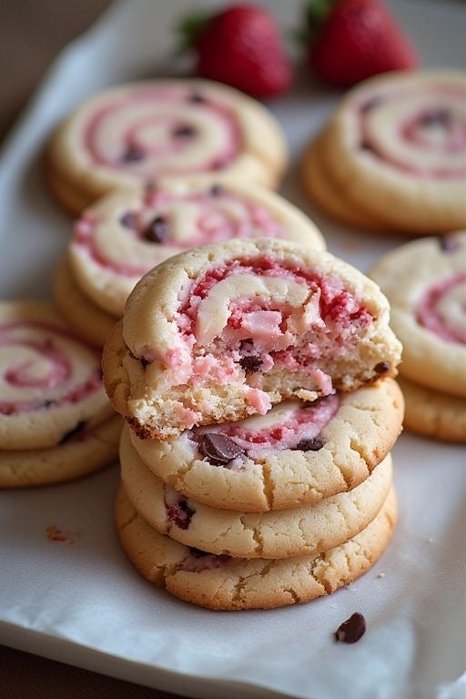 Strawberry Cookies