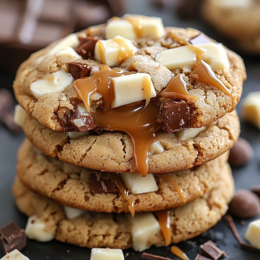 Oven Warm Caramel Cookies